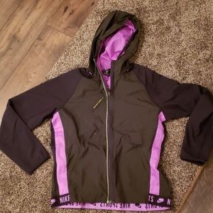 Nike dry fit zip up